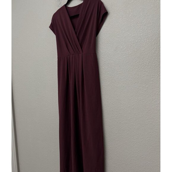 Halara Dress Medium Breezeful V-Neck Short Sleeve Pockets Tie Back Quick Dry - Picture 8 of 13